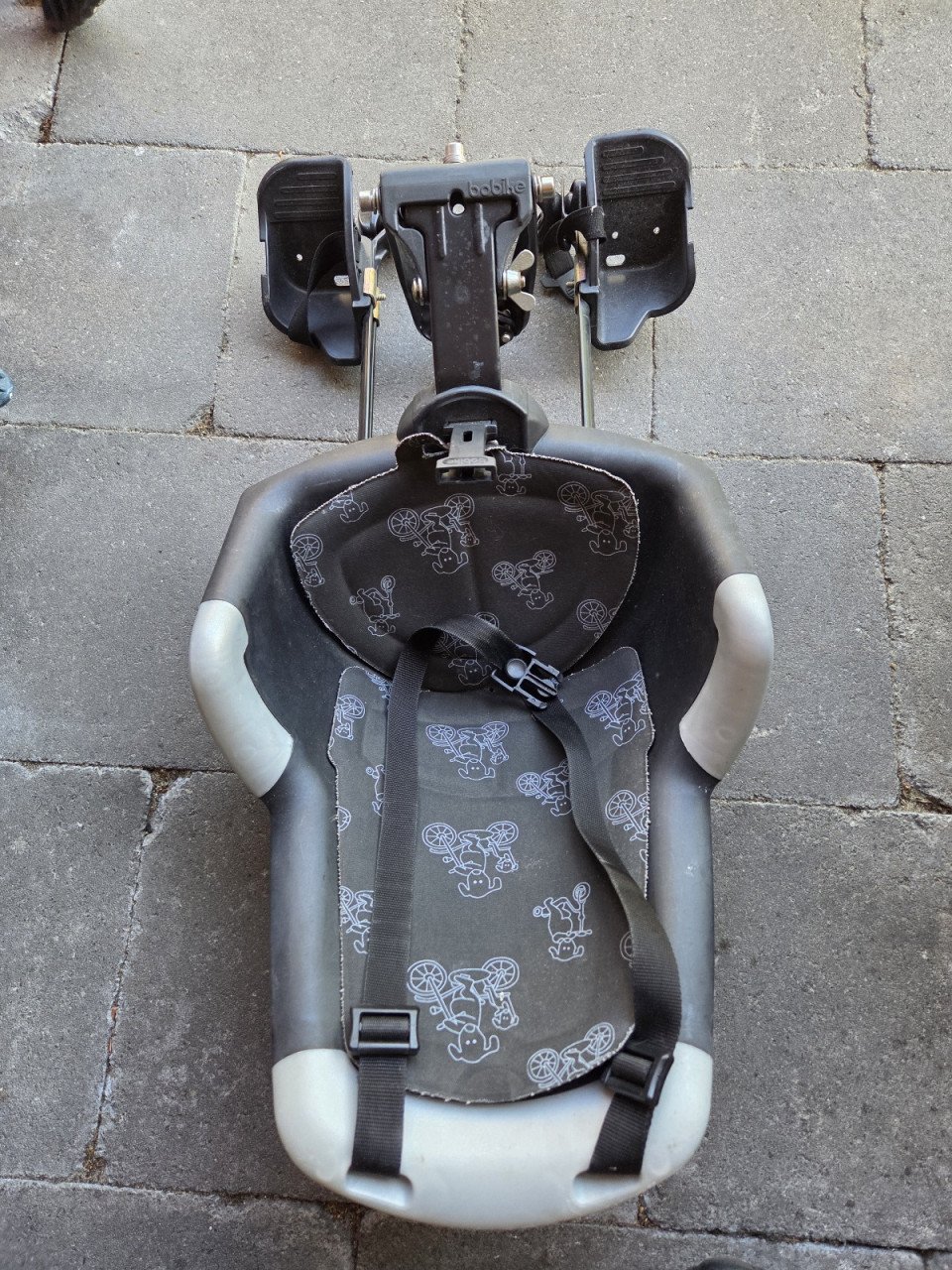 Fiets kinderzitje voor en achter