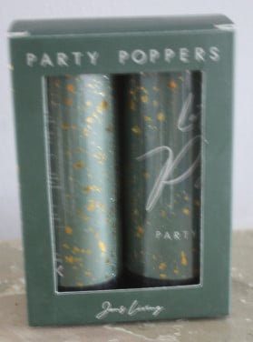 Set van 2 party poppers