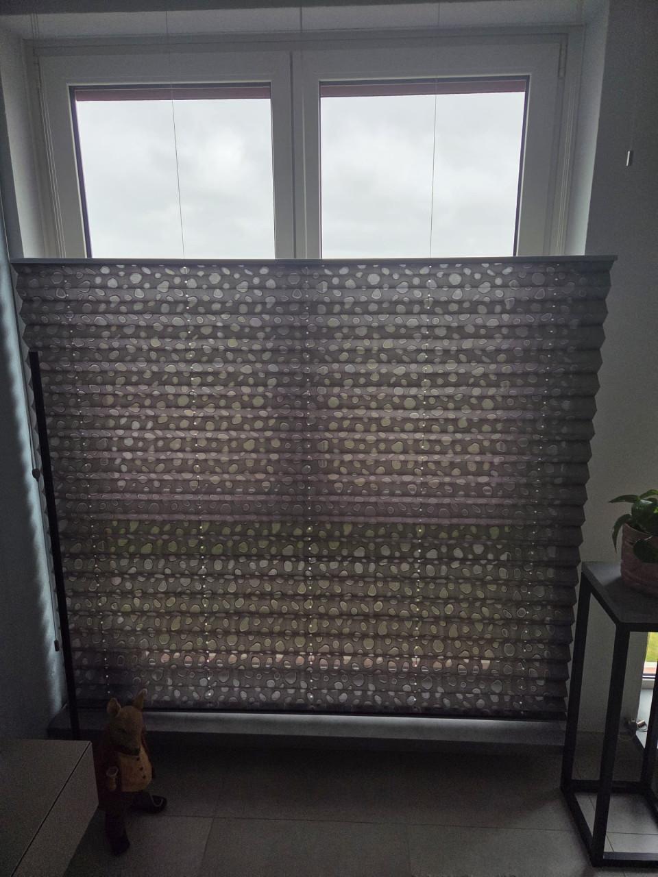 Plissé gordijnen up down 3 stuks