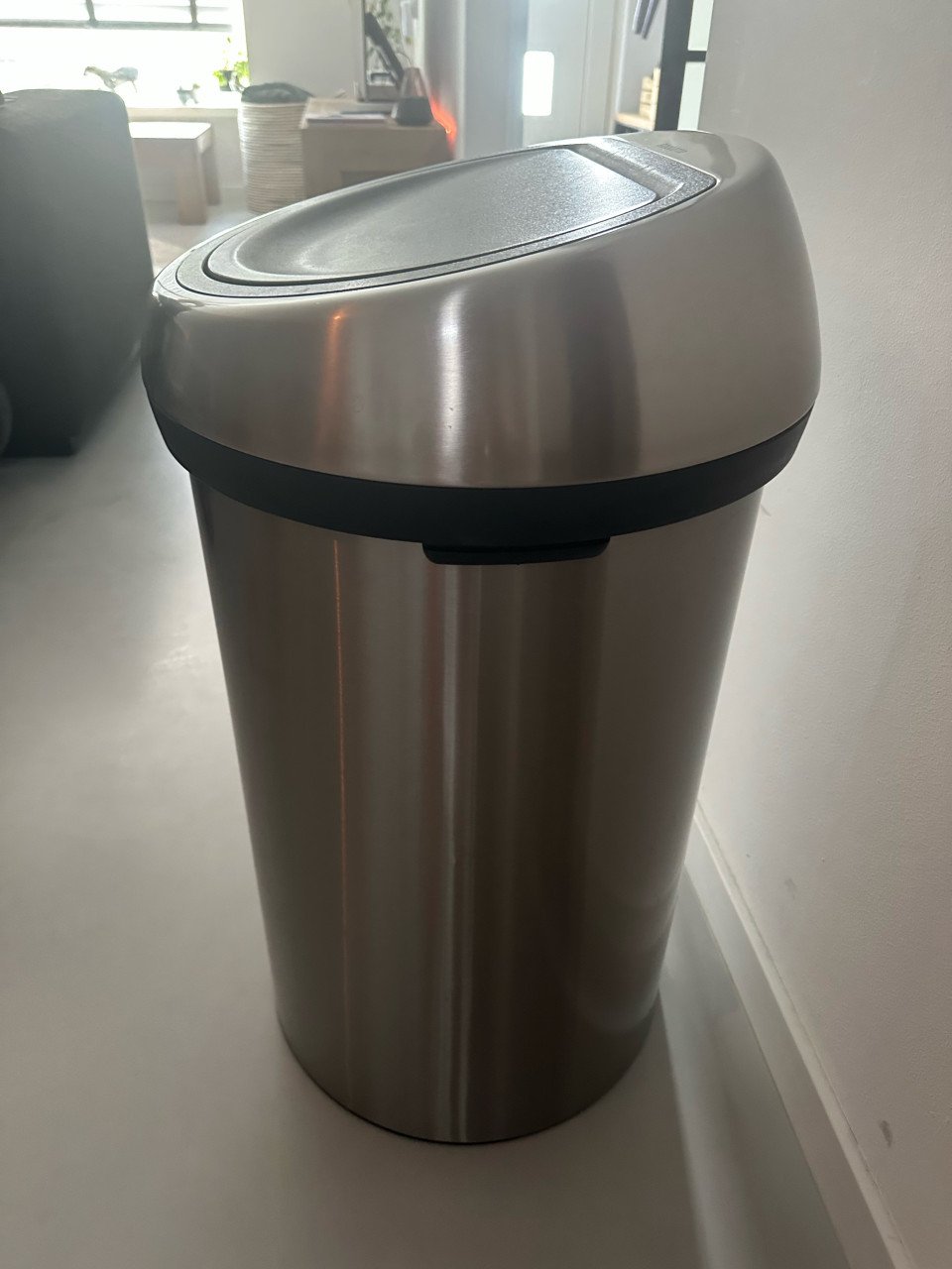 Brabantia Touch Bin prullenbak - 60L - Matt Steel