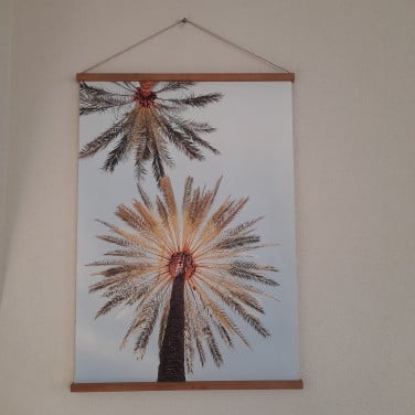 Leuk schilderij  leuk voor in een serre  overkapping  ( 50 x 70 )