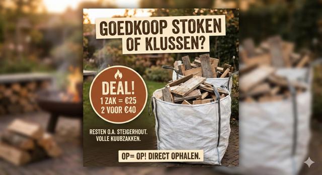 Goedkoop stoken of klussen?