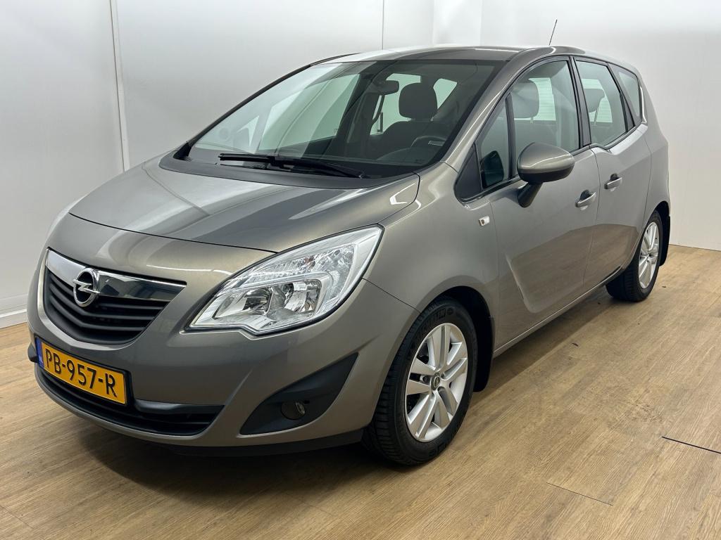 Opel Meriva occasion 1.4 cosmo | bruin | tweedehands opel meriva | airco | 