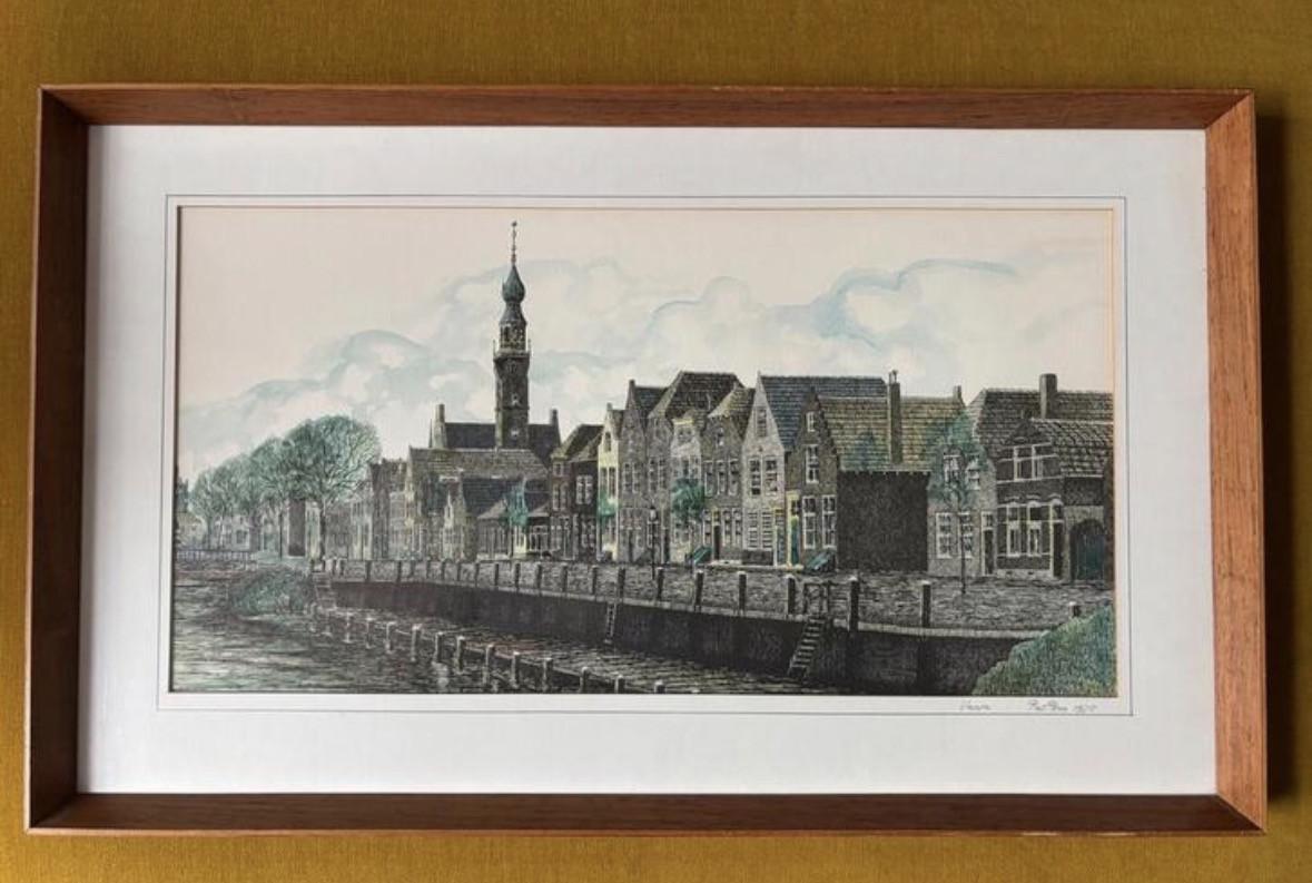 Stadsgezicht van het historische Veere