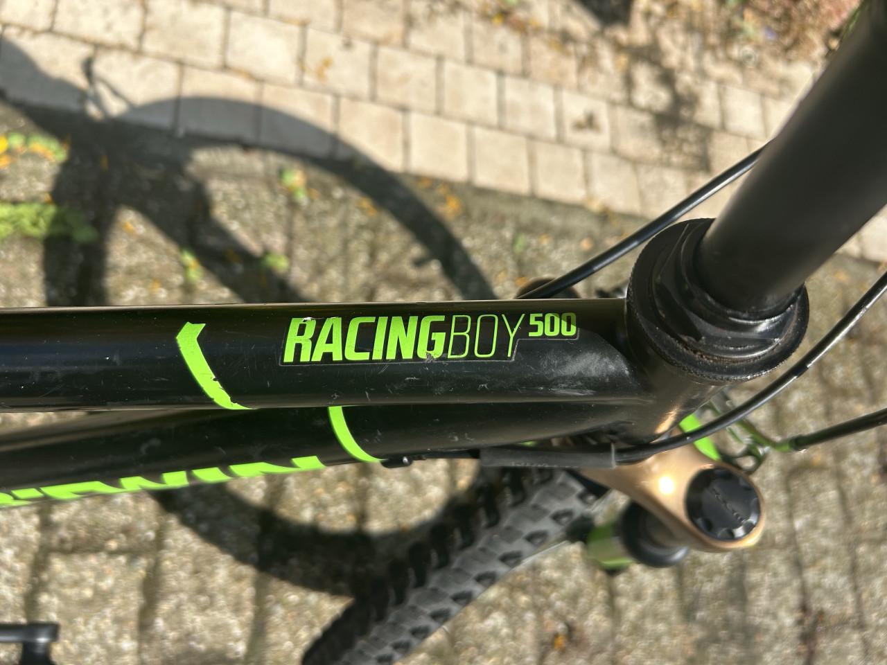 Jongensfiets Mountainbike B-Twin 6 speed, velgremmen. GOED!!