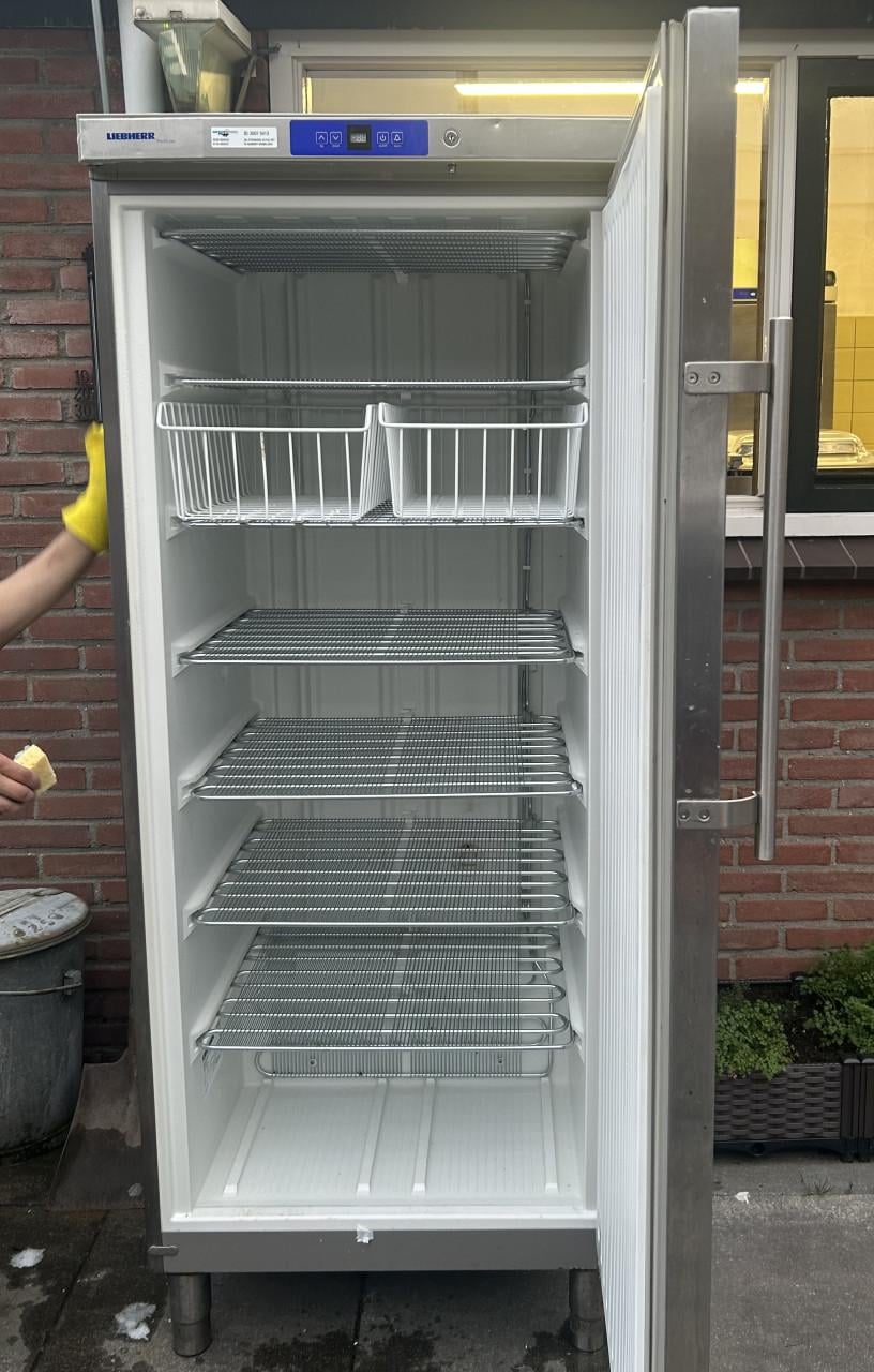 RVS vriezer 478 liter