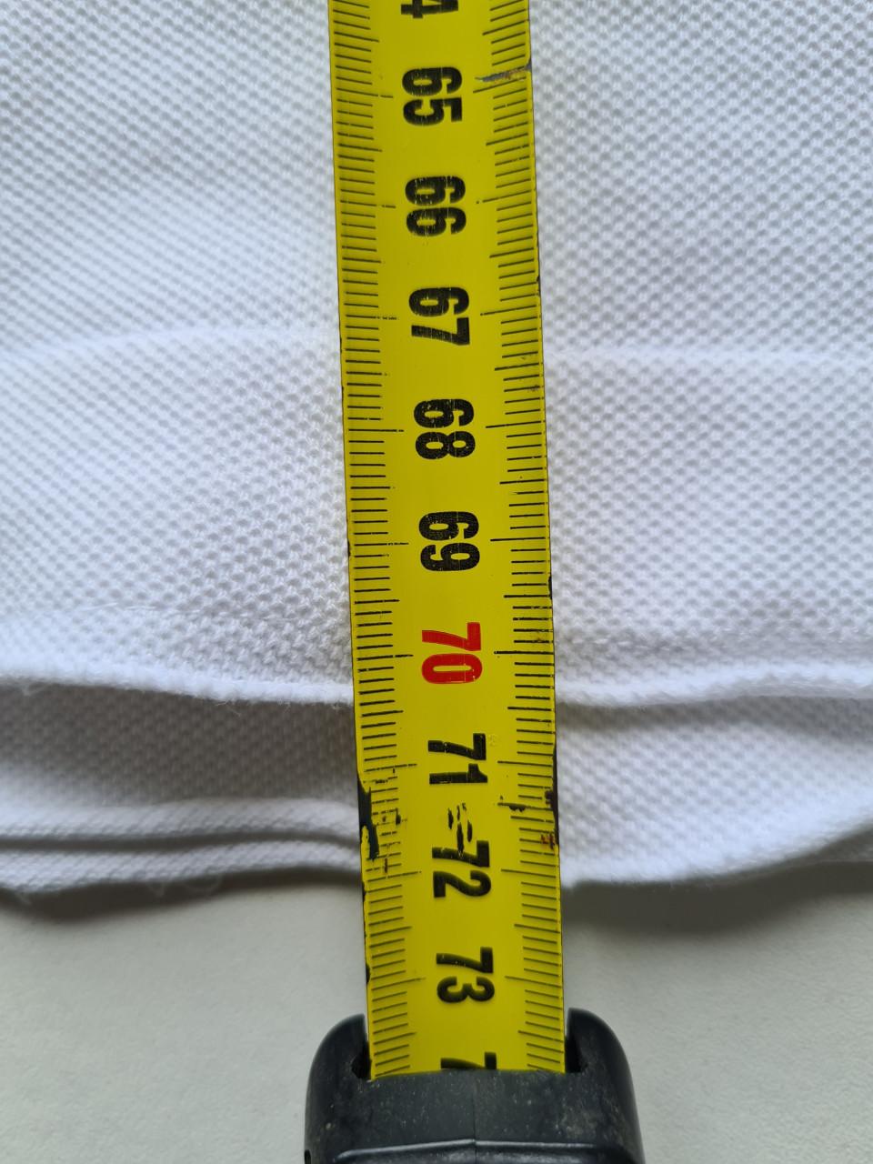 Witte mouwloze poloshirt van J.C RAGS 2 Maat XXL