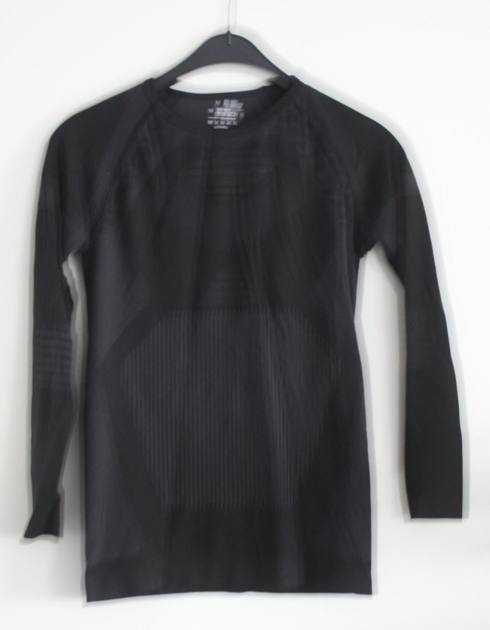 Zwart sport shirt maat m