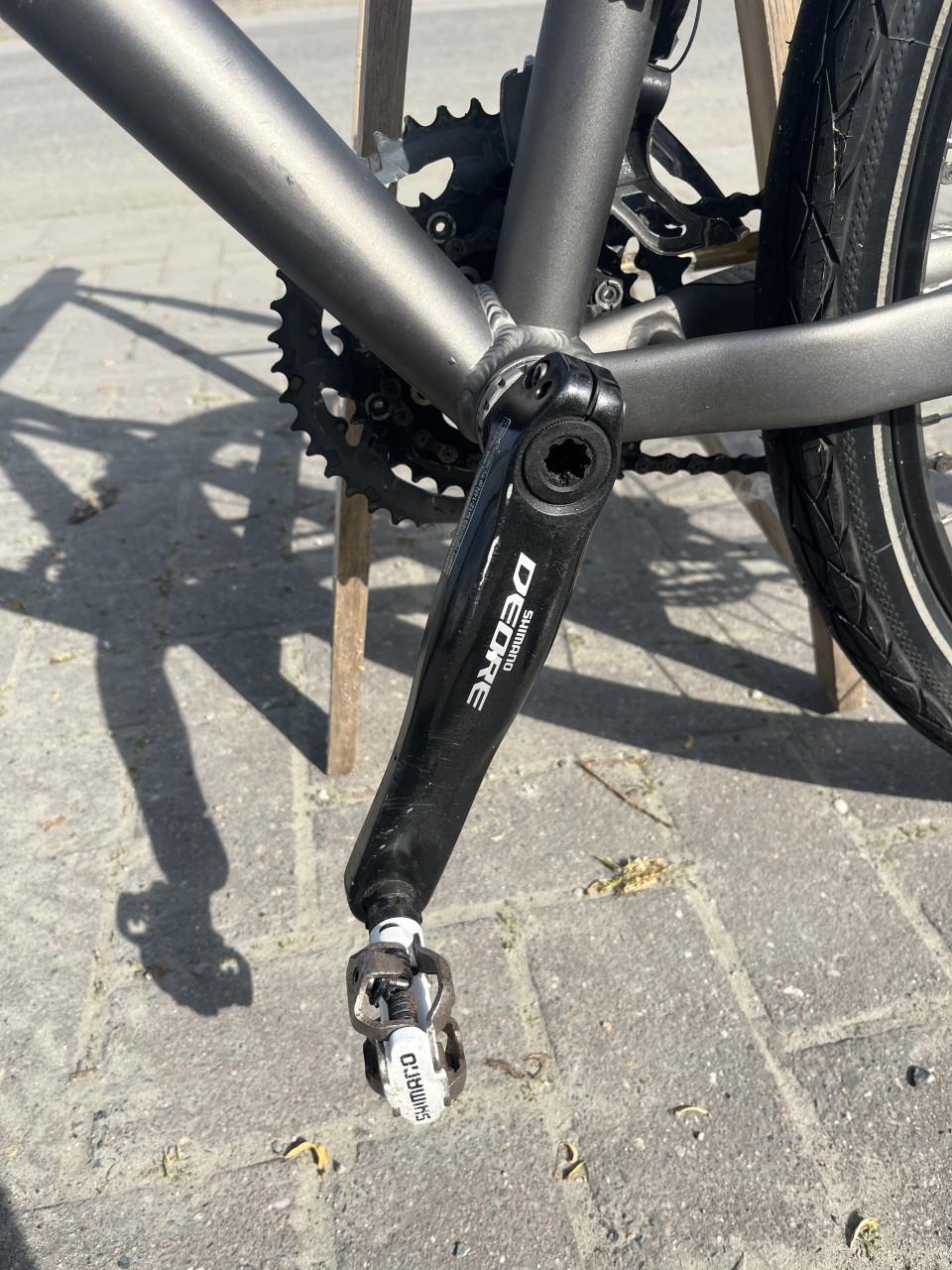 X-trail Mountainbike - 27 versnellingen, Shimano, Rock Shox