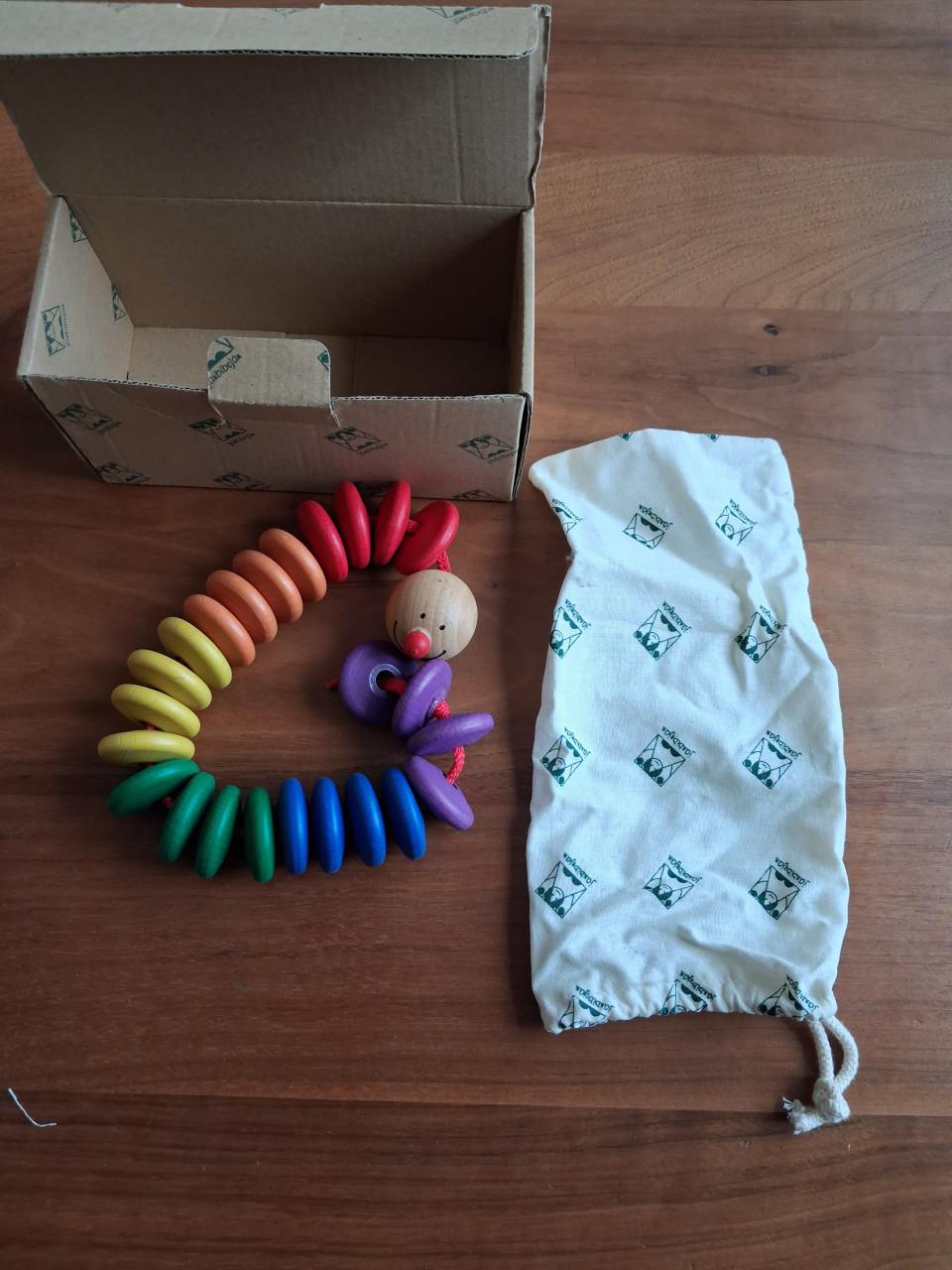 Houten speelgoed Regenboogrups