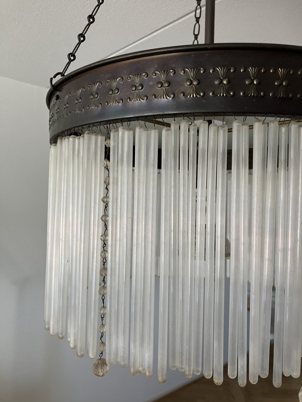Art deco plafondlamp of hanglamp