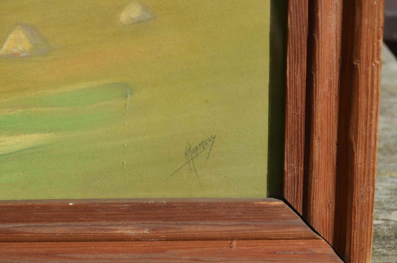 Schilderij H. Hopmels Landschap