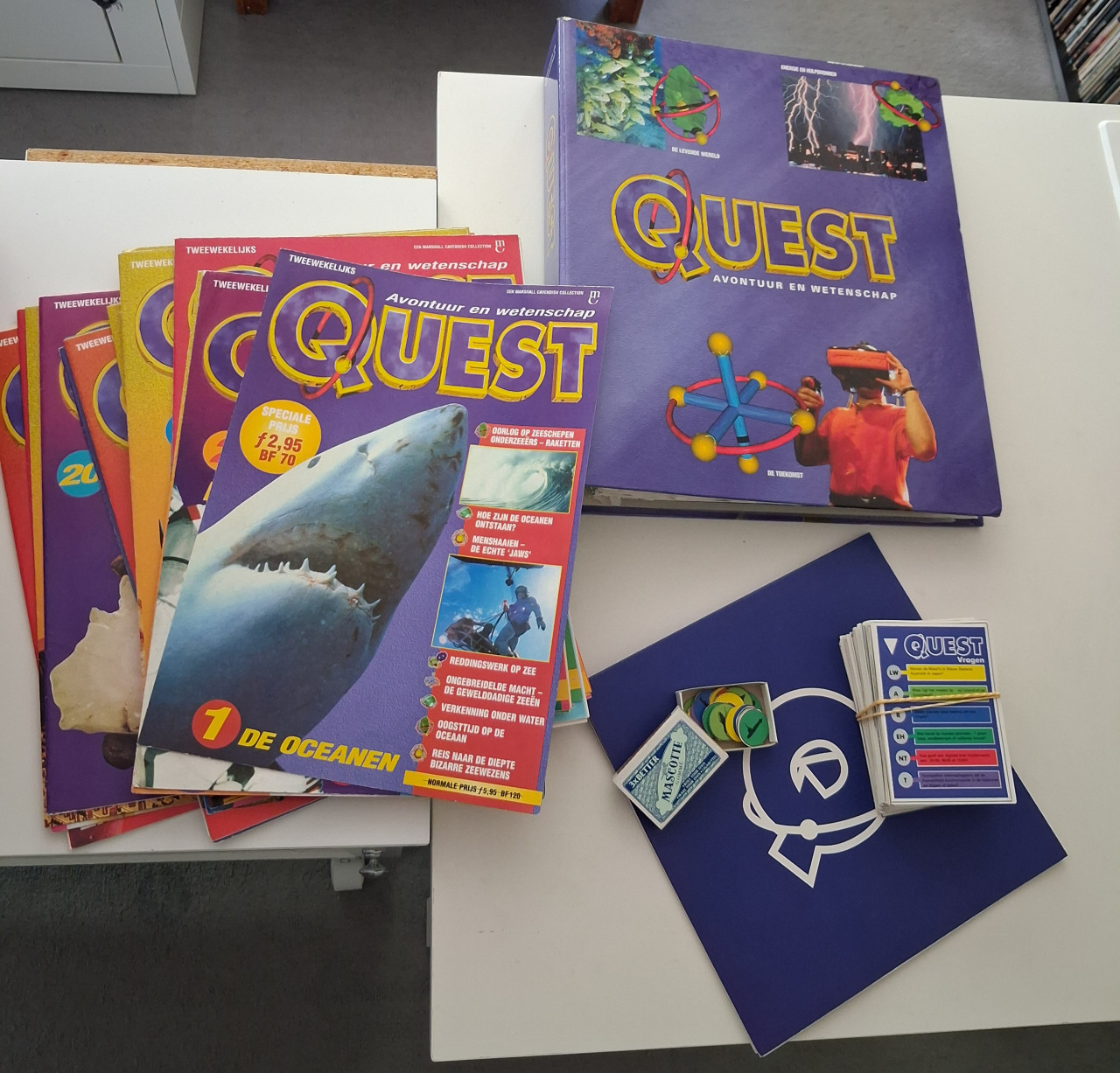 Complete uitgave Quest verzamelmap