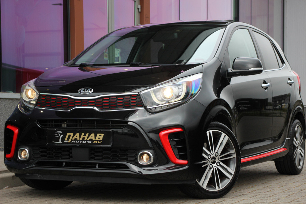 Kia Picanto 1.0 t-gdi gt-line | schuif/kanteldak | leder | applecarplay | b