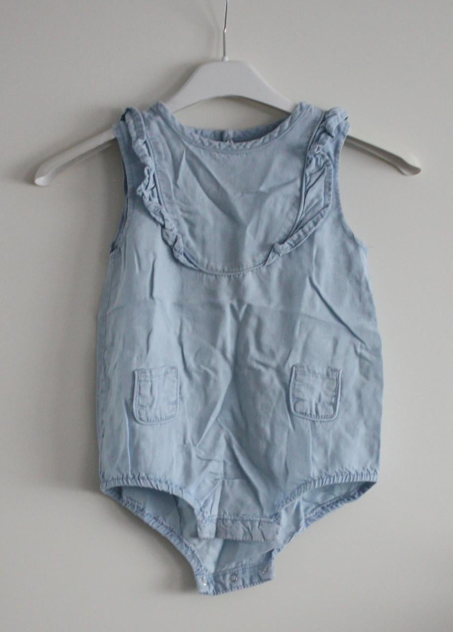 Spijkerstof romper 92