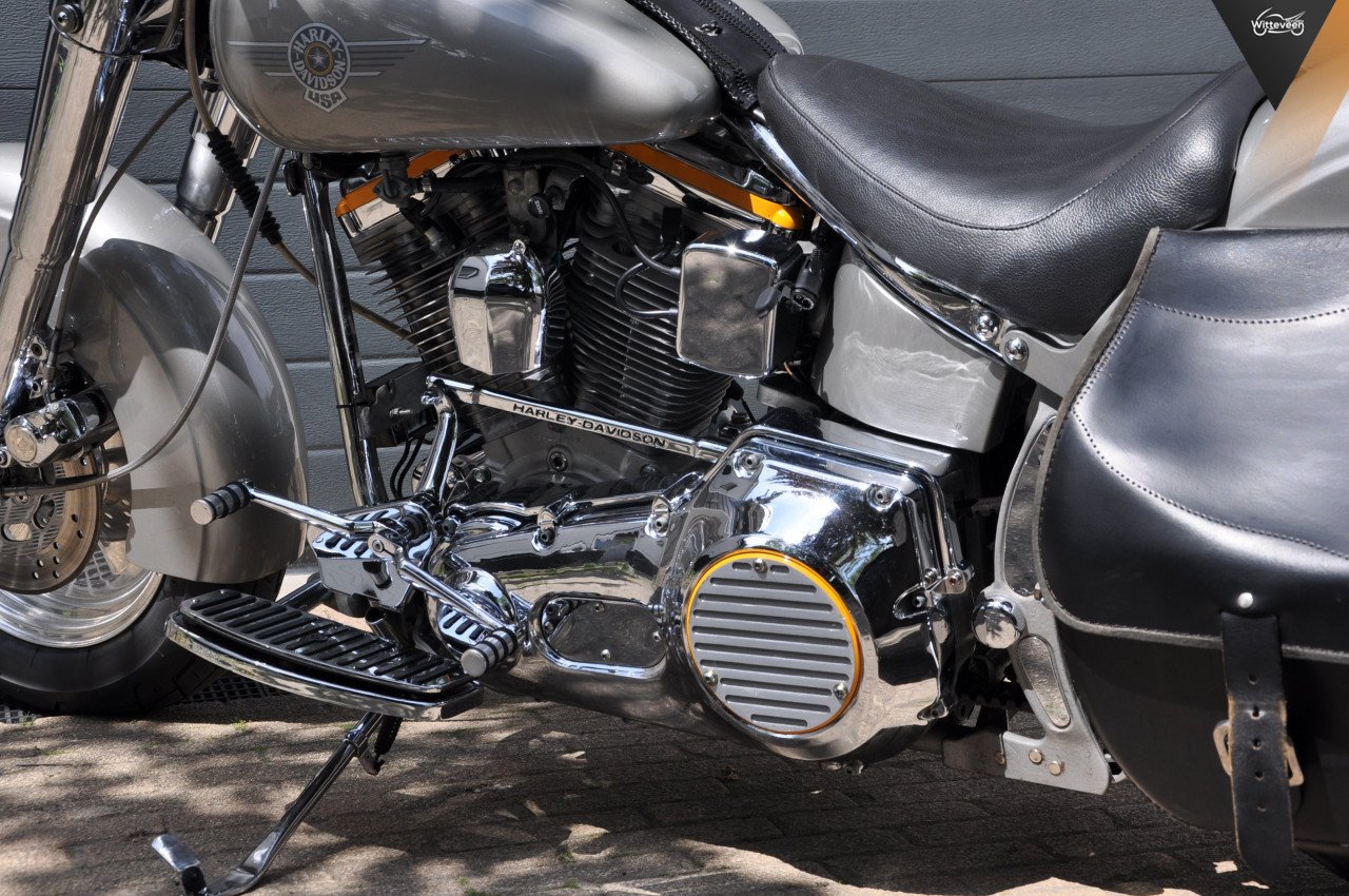 Harley-Davidson FLSTF Fatboy Grey Ghost special