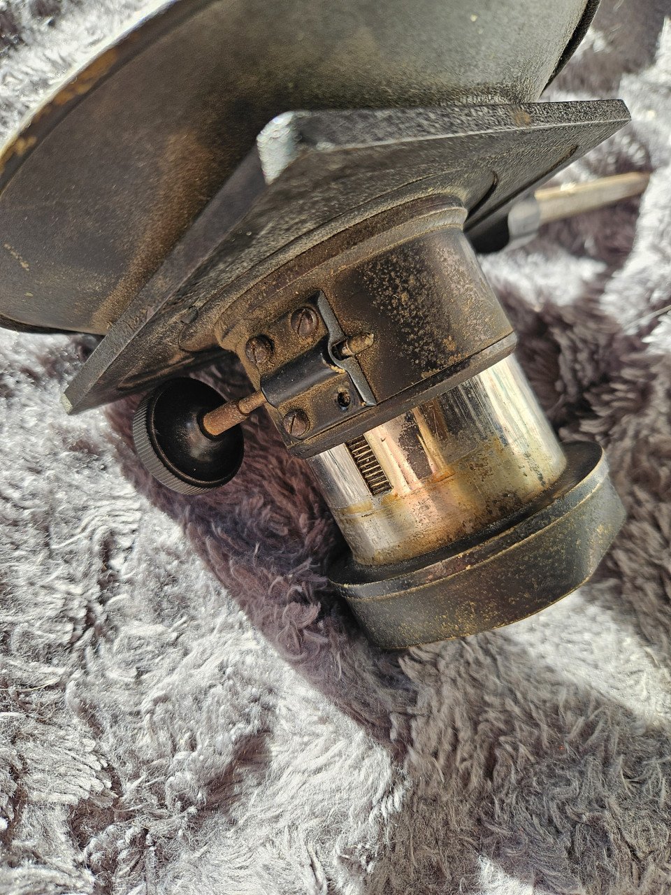 Mooie antieke foto lens ca 1900, glazen zijn nog helder....
