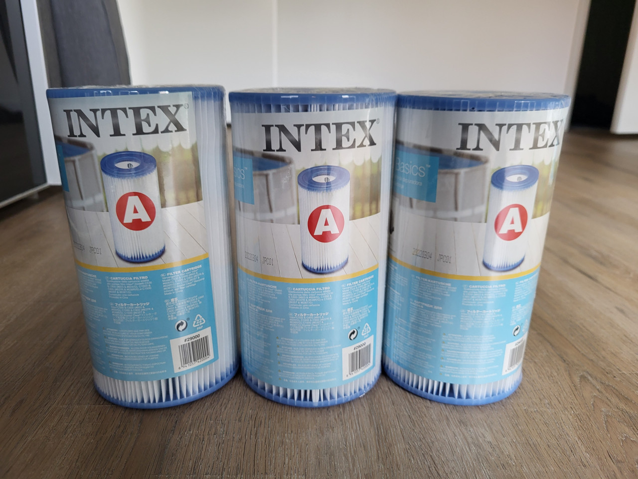 Intex zwembad pomp + 3 filters