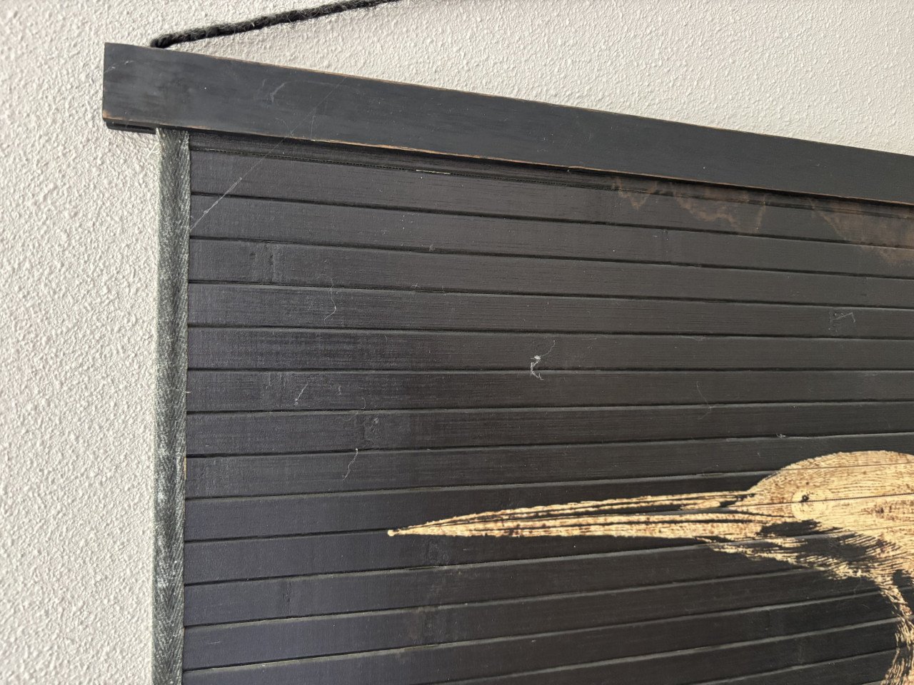 Wand decoratie kraanvogel
