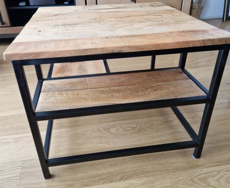 Salontafel industrieel 60x60 cm