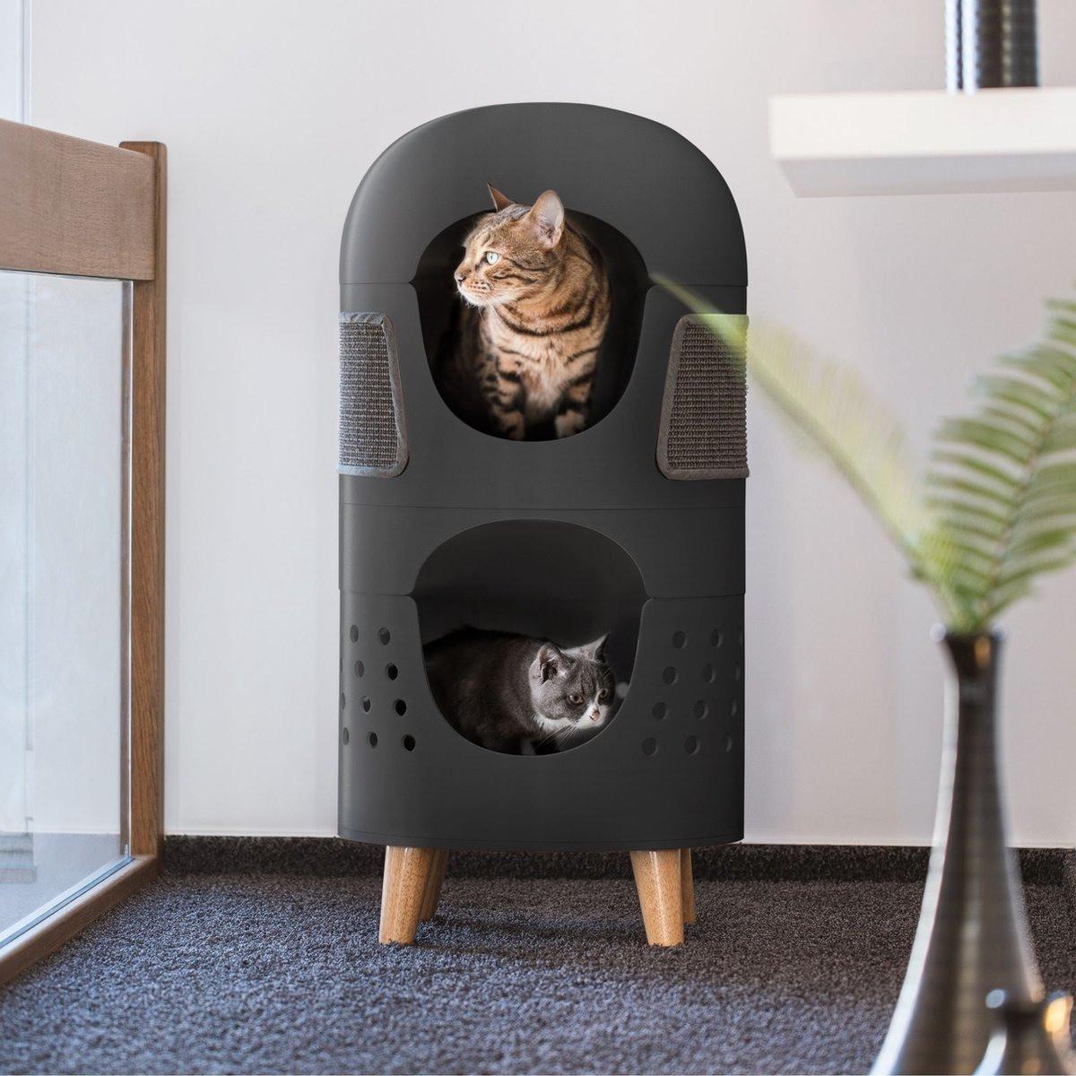 Catrub ONE kattentoren, incl. nieuwe accessoires