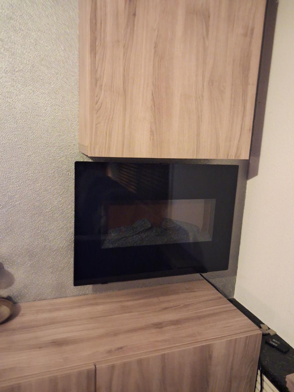 Electrische sfeer haard