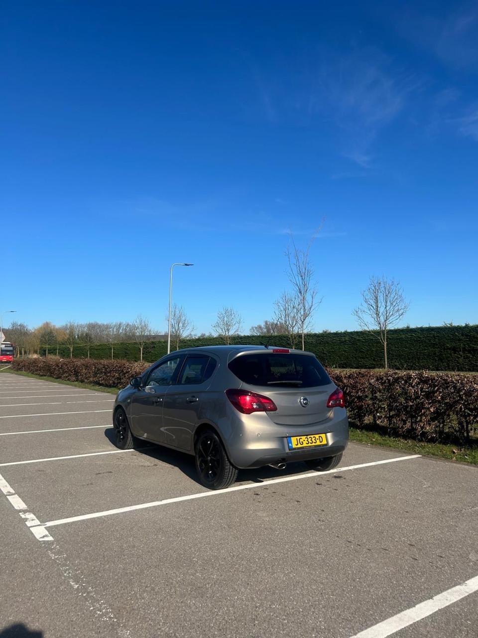 Opel Corsa easytronic 2015 bruin automaat