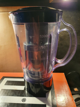 Leuk groot blenderset, HE Foodtwister in werkende en mooie staat...