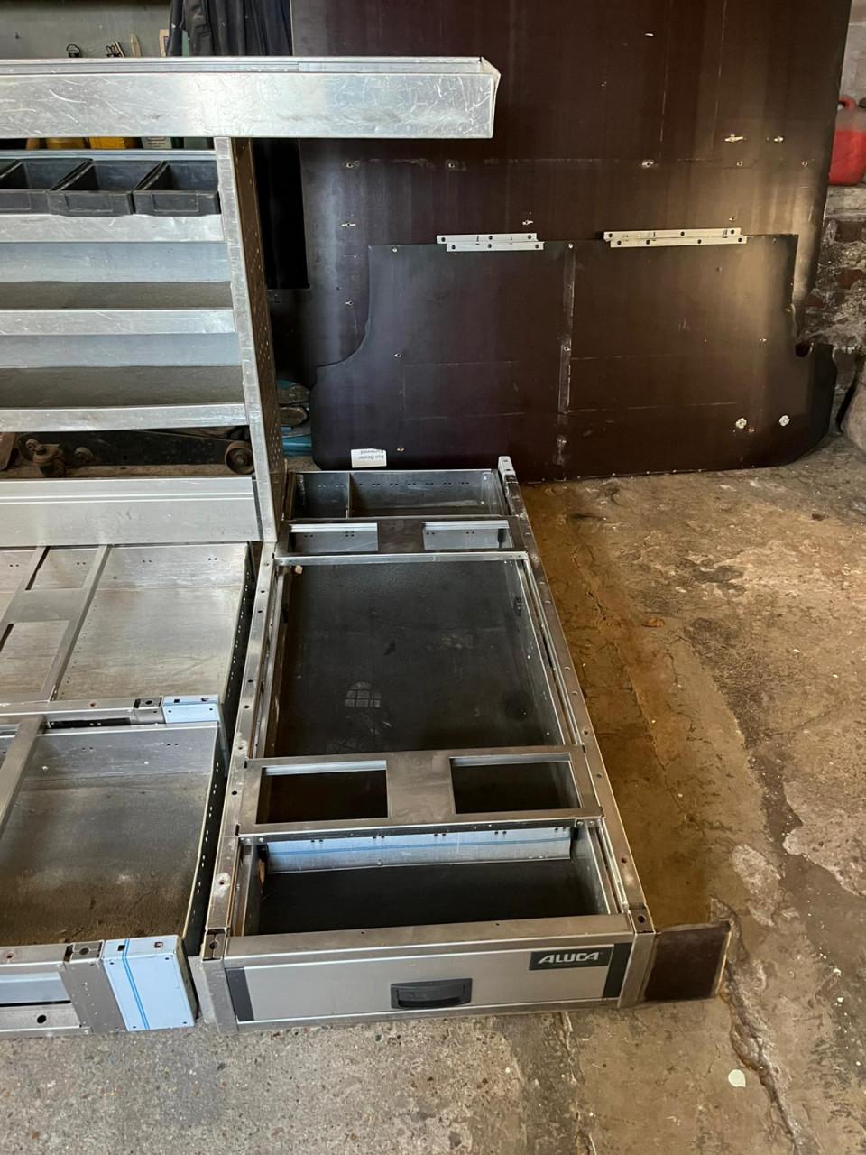 Inrichting Vw bus transporter