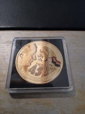 Herdenkingsmunt 'nederland bevrijd'