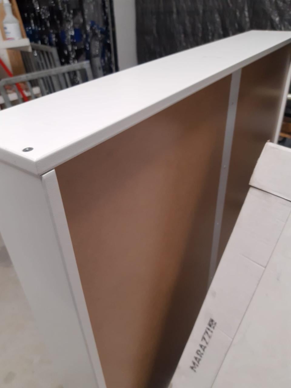 Ikea Hemnes spiegelkast, 103x16x98 cm, wit