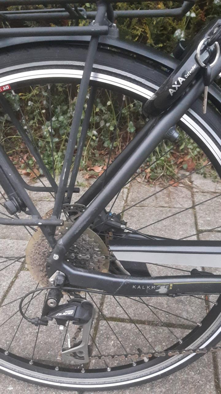 Kalkhoff herenfiets/600wh accu!