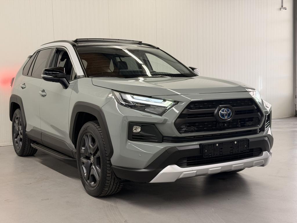 Toyota Rav4 2.5 hybrid awd adv. schuif-kanteldak - jbl - 360 - trekhaak