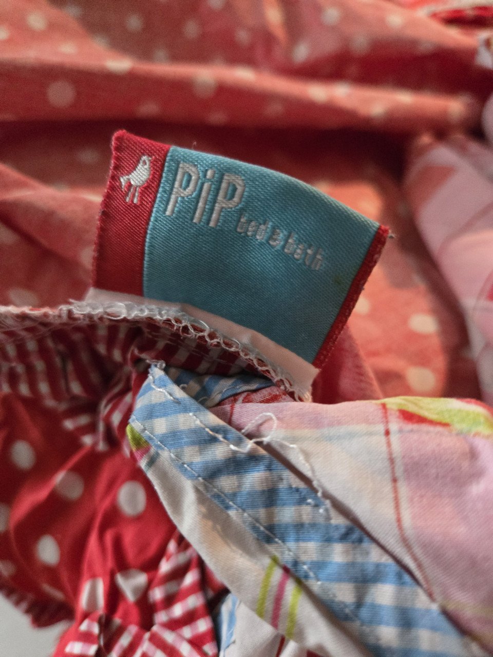 Dekbedovertrek Pip Bed&bath 1-pers geen hoeslaken