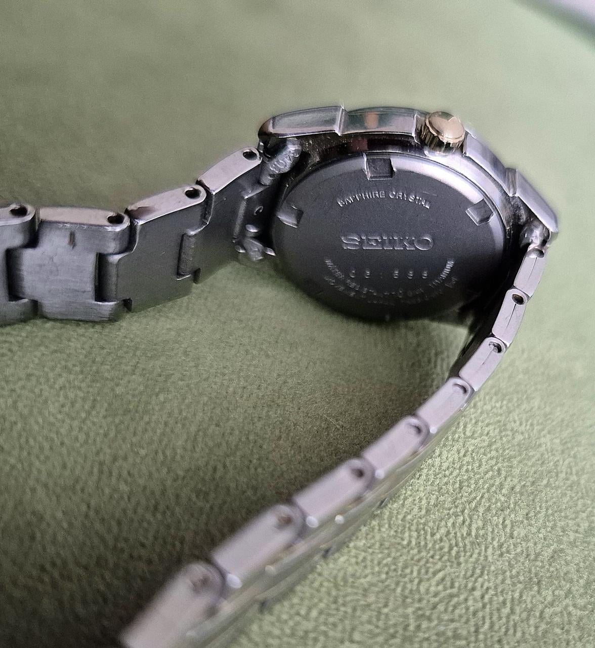 Seiko horloge titanium dames
