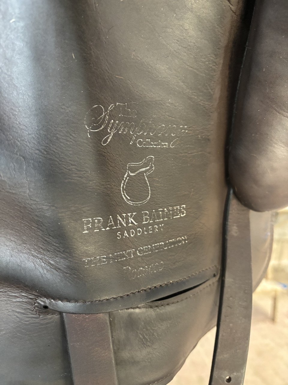 Frank baines dressuur zadel te koop