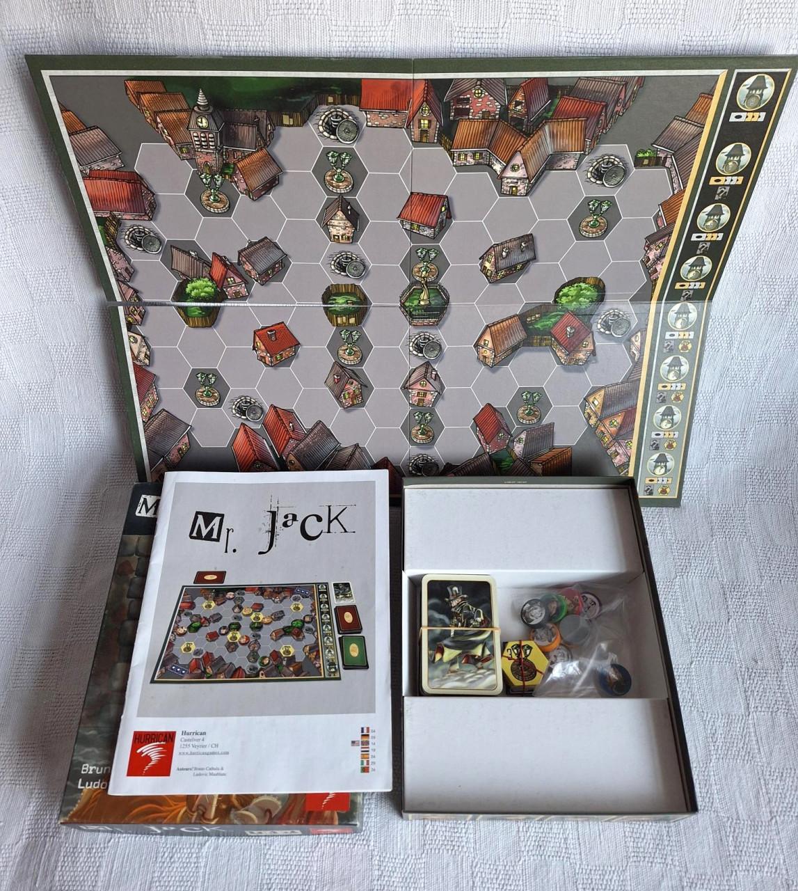 Mr Jack, detective bordspel 2 spelers