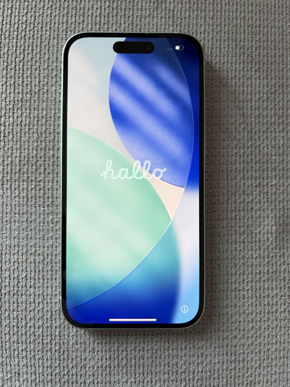 Iphone 15 128 GB groen