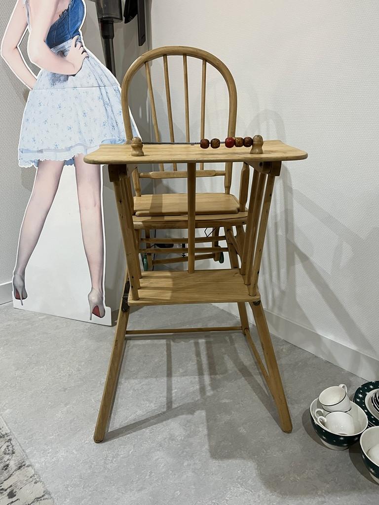 Vintage kinderstoel