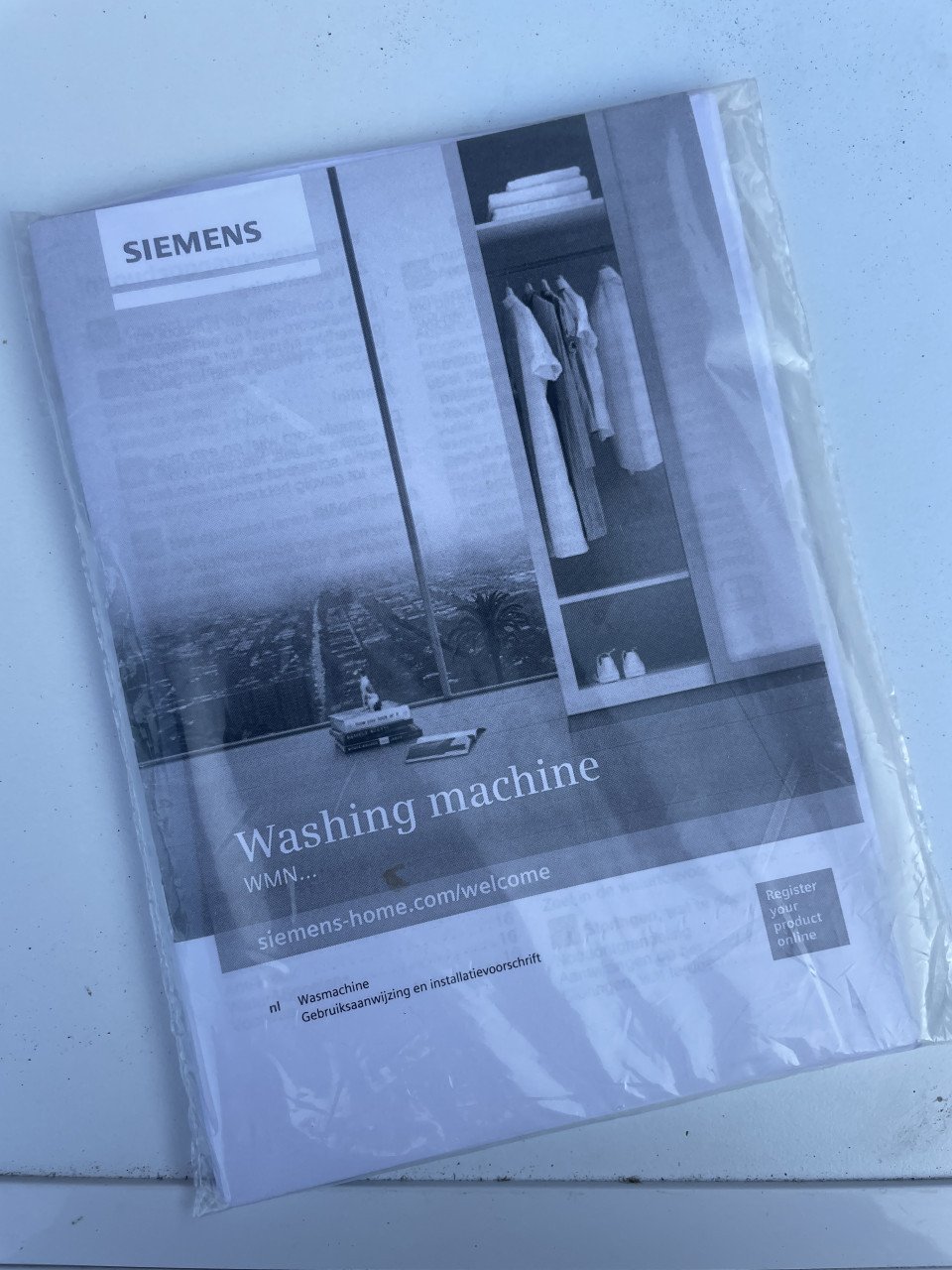 Siemens wasmachine IQ500