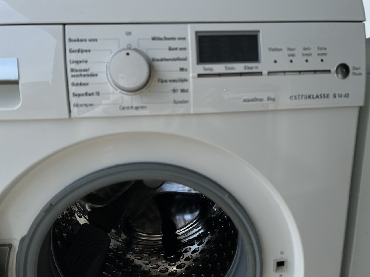 Zo goed als nieuw: Siemens wasmachine 8 kg 1400 rpm