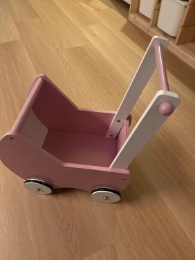 Poppenwagen Roze