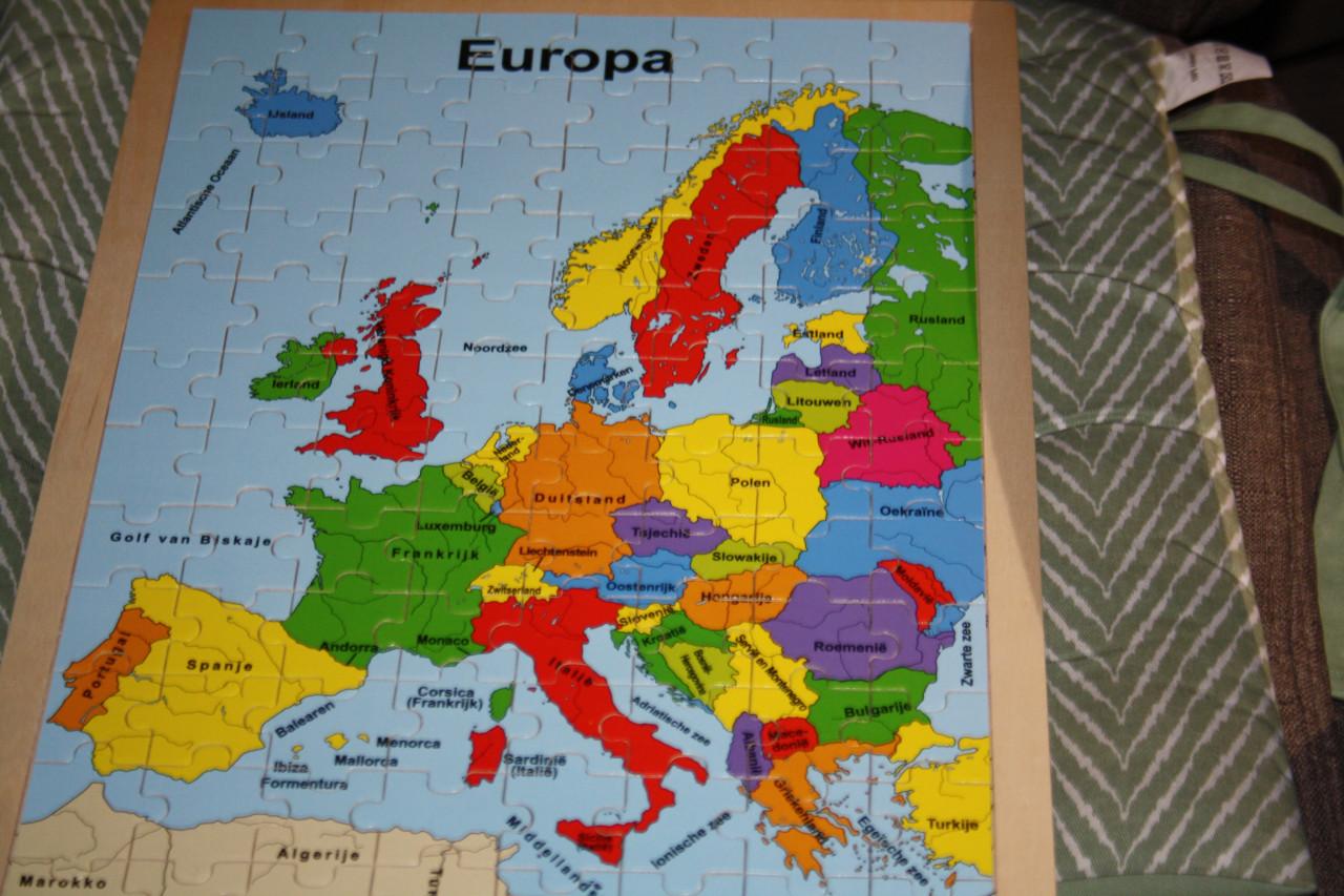 Te koop NIEUWE puzzel EUROPA