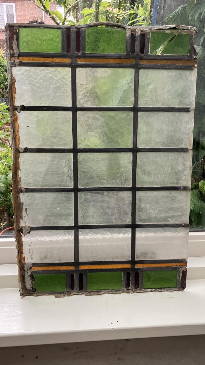 Glas in lood ruiten