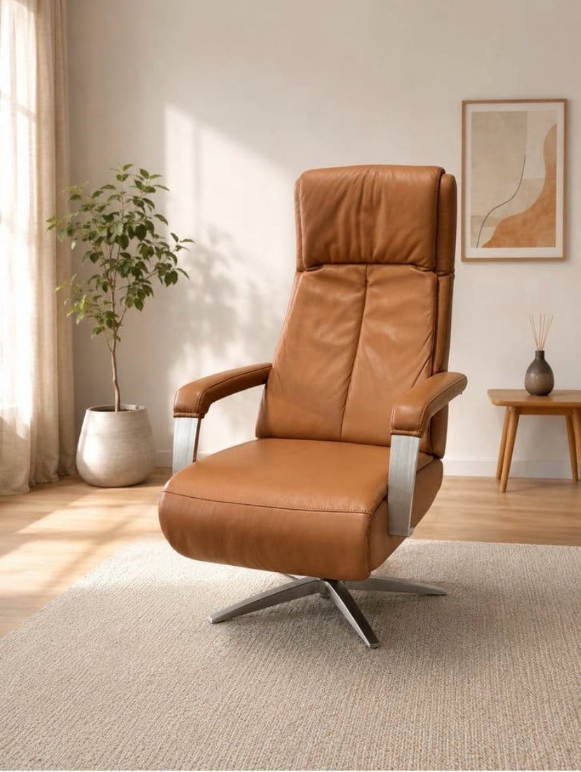 Luxe relax fauteuil op accu, maat L/XL