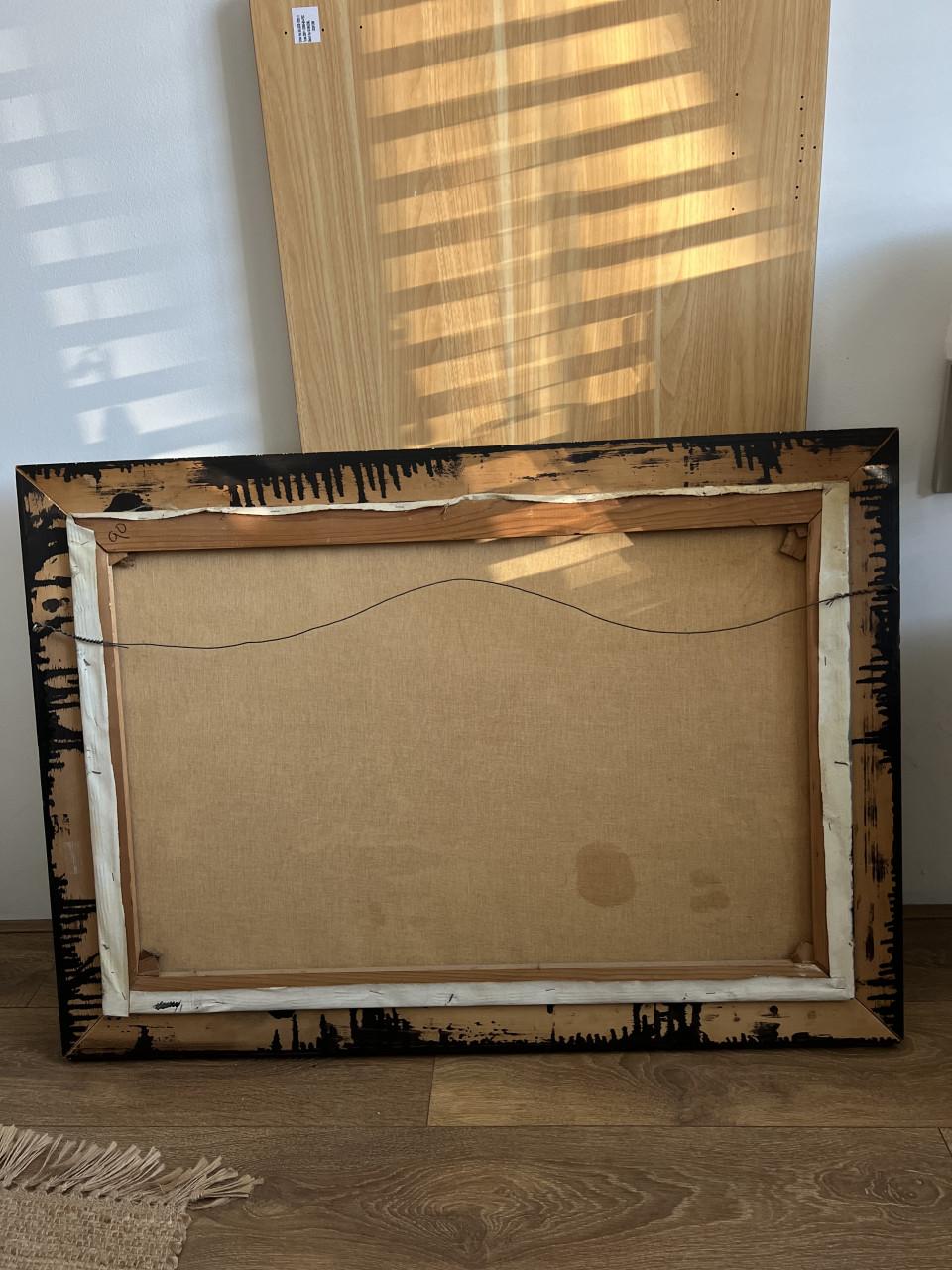 Schilderij abstract landschap