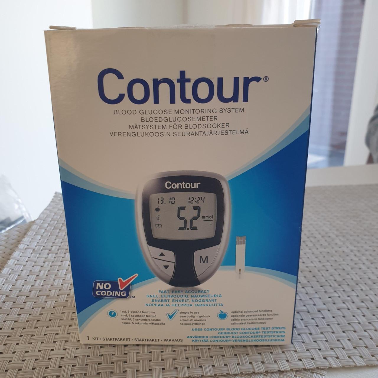 Contour Bloedglucosemeter - Nieuw in doos met alle benodigdheden