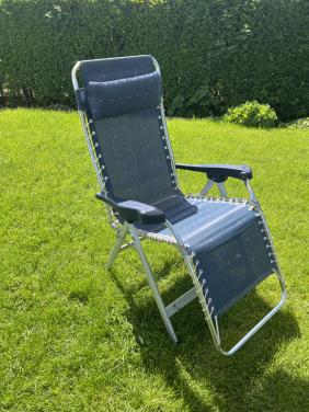 2xCamping relaxstoelen merk Crespo