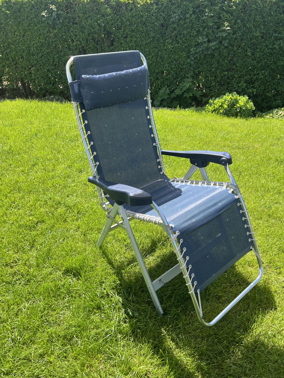 2xCamping relaxstoelen merk Crespo