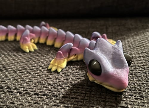 3D Printing 3 kleuren geprinte Dragon